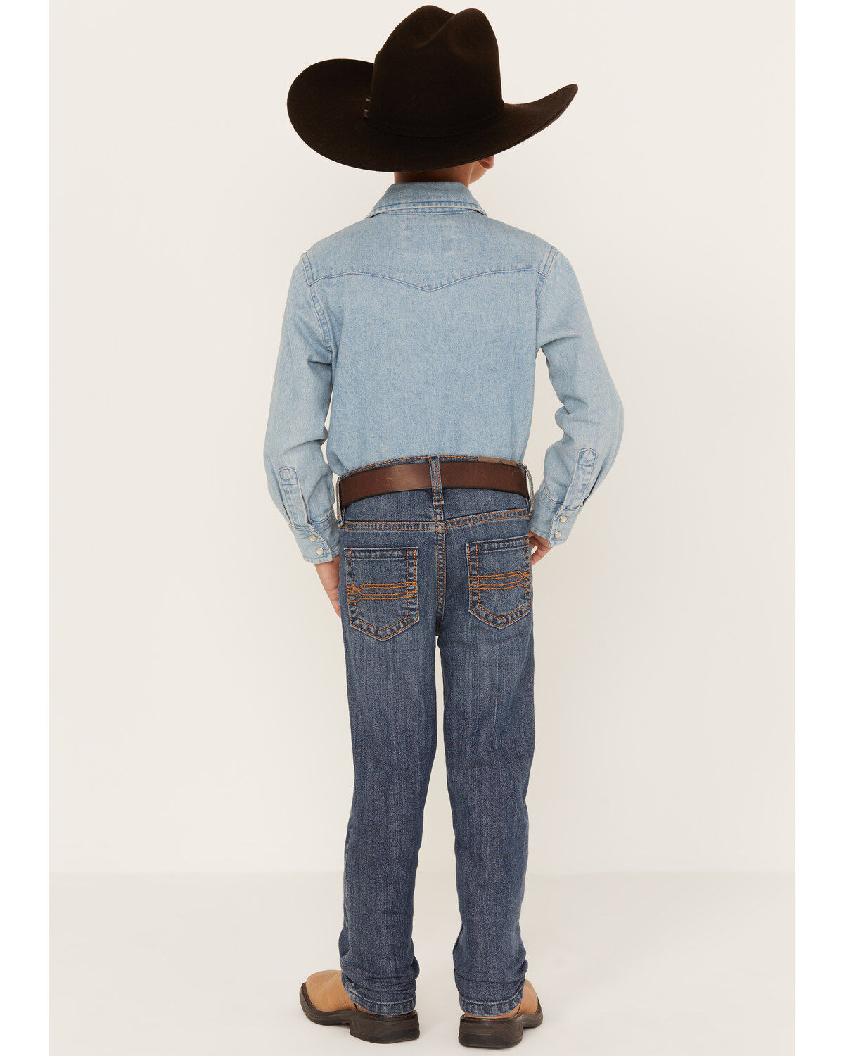 Cody James Little Boys' Dark Wash Slim Straight Equalizer Jeans