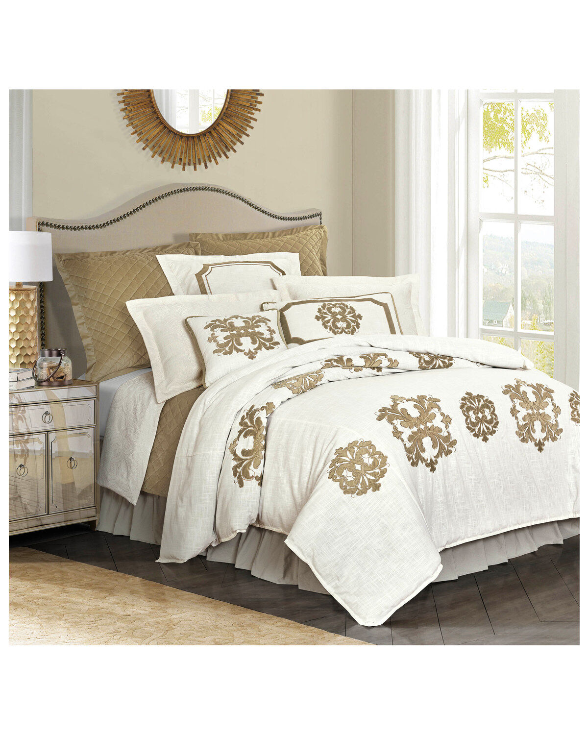 HiEnd Accents Super King Madison Linen Duvet