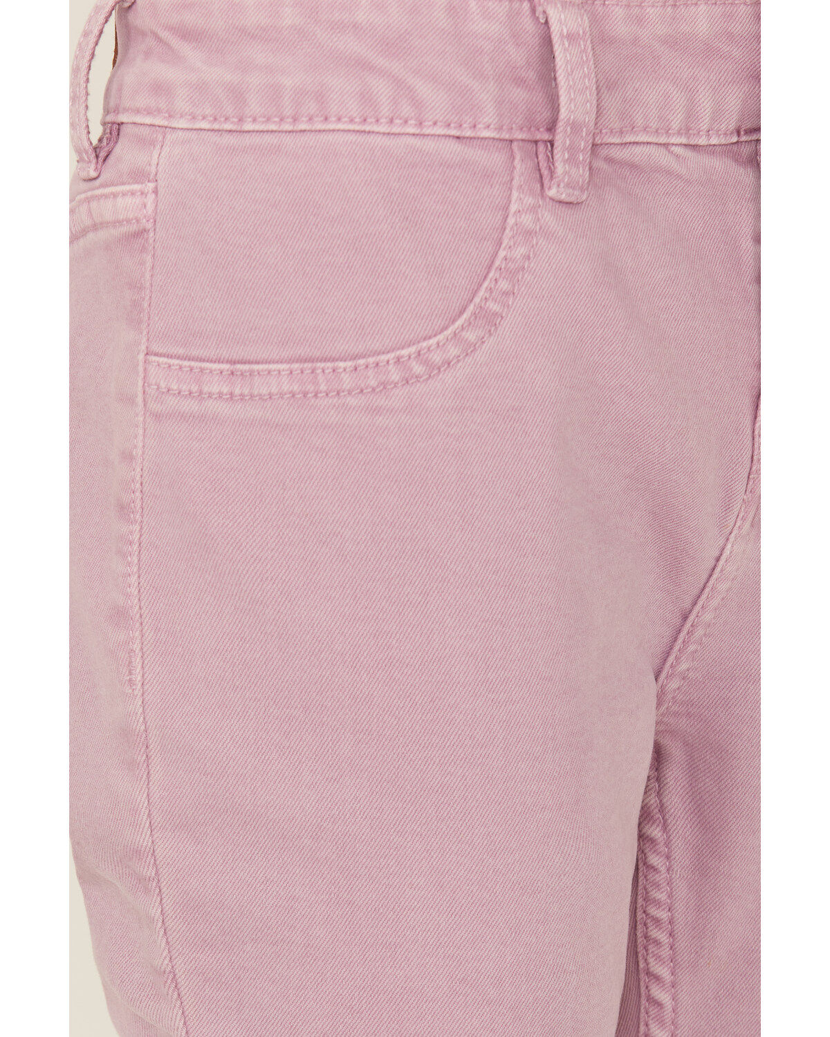 Shyanne Girls' Super Flare Distressed Hem Stretch Jeans