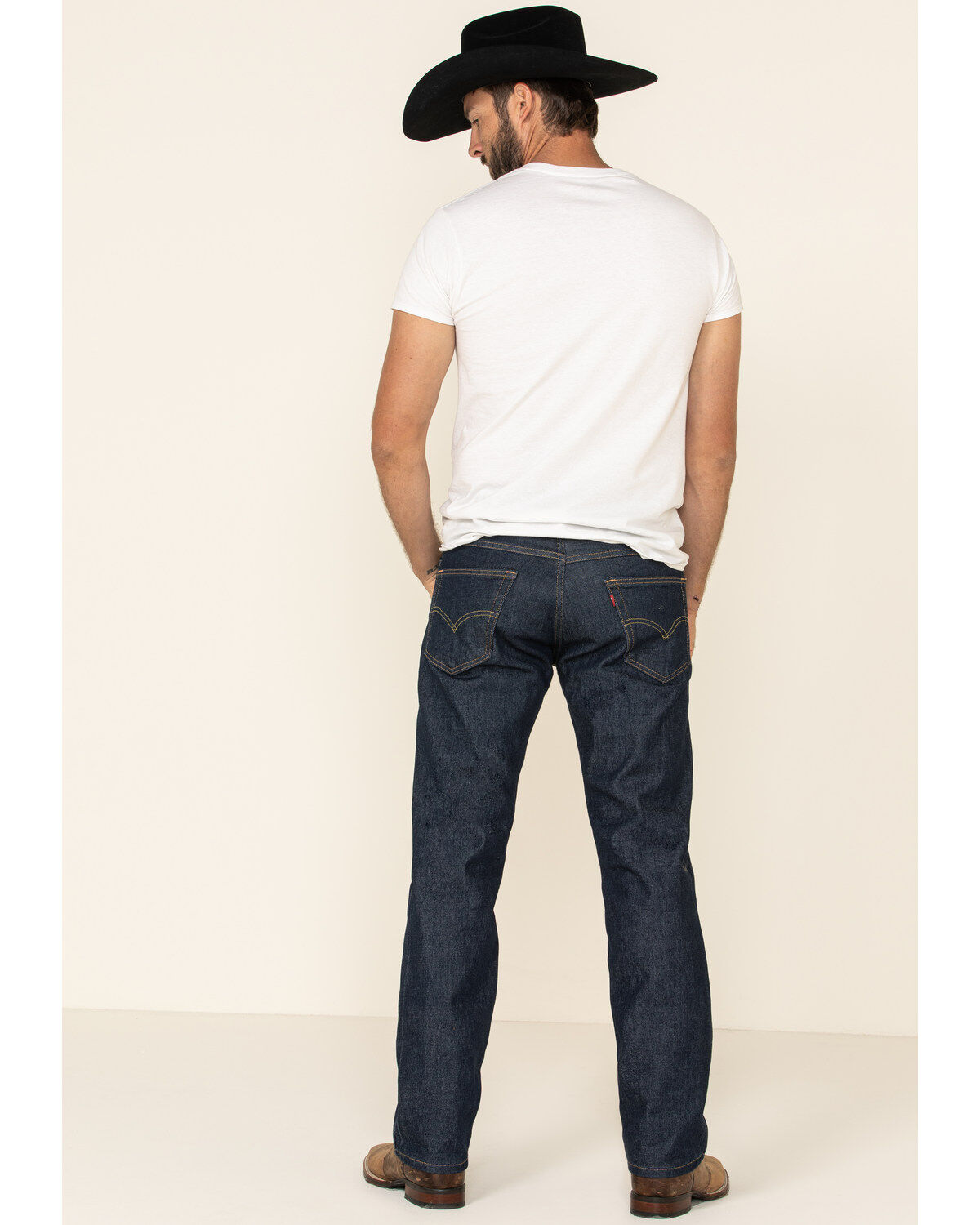 Levi's Men's On That Mountain Dark Stretch Regular Straight Leg Jeans