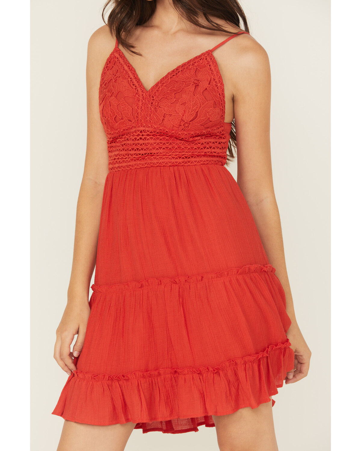 Shyanne Women's Lace Bustier Mini Dress