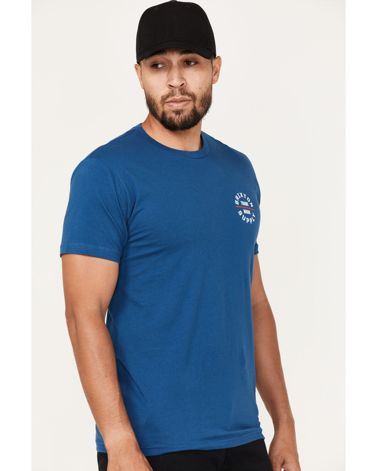 Brixton Men's Oath V Logo Graphic T-Shirt