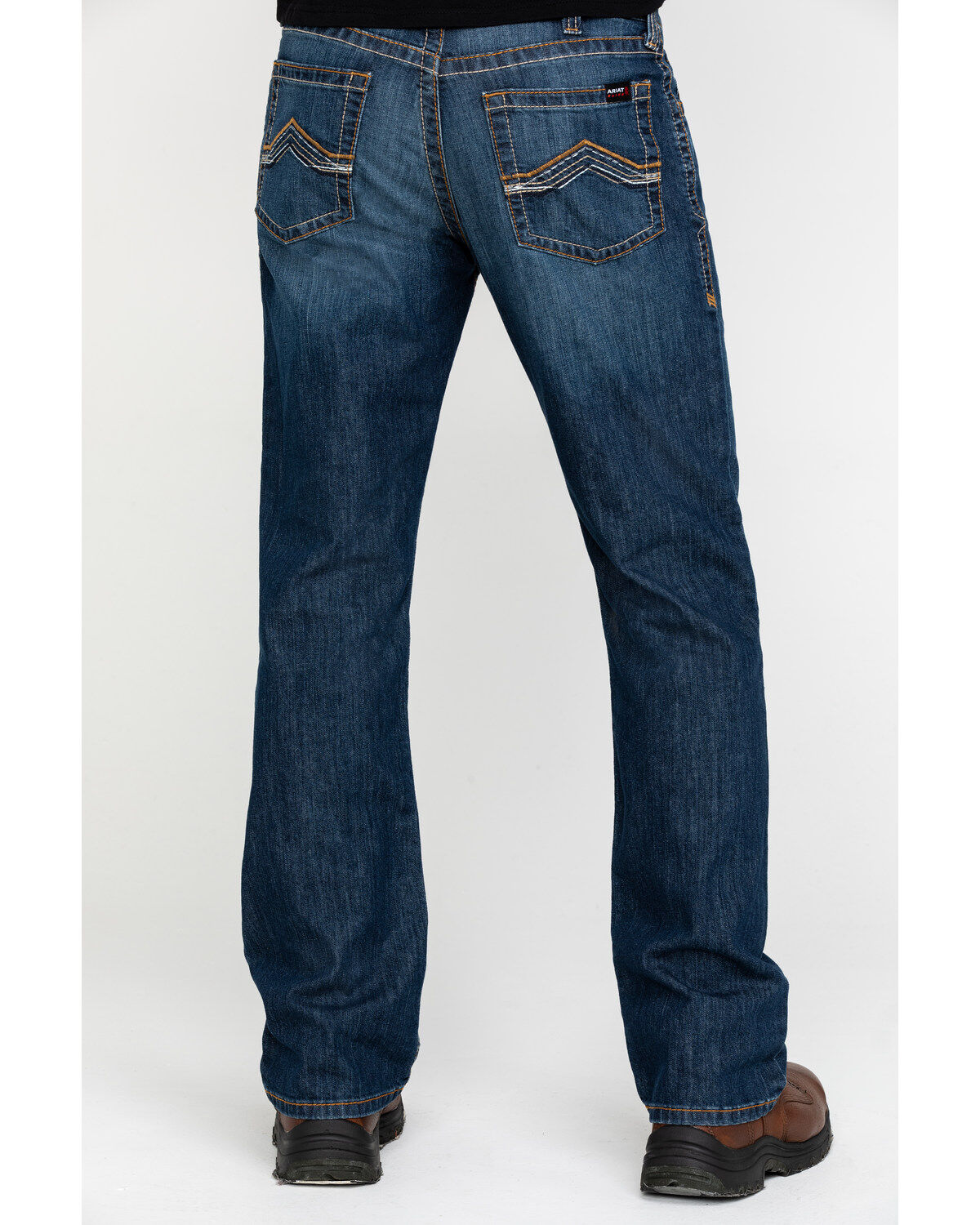 Ariat Men's FR M4 Jett Duralight Low Stretch Boot Work Jeans