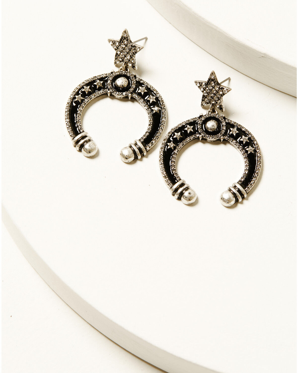 Idyllwind Women's Squash Blossom Antique Earrings
