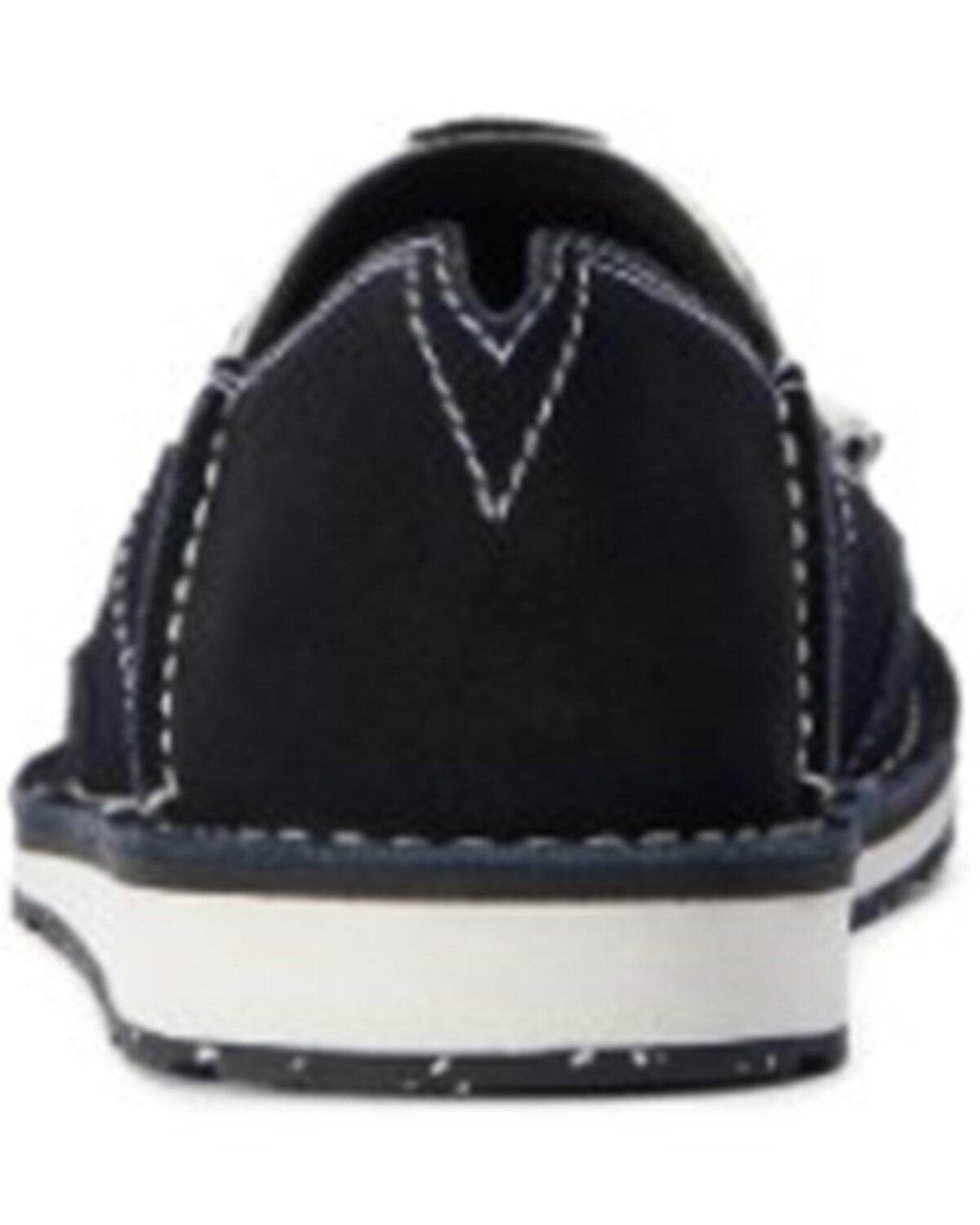 Ariat Women's Suede Cow Print Hair-On Casual Slip-On Cruiser - Moc Toe