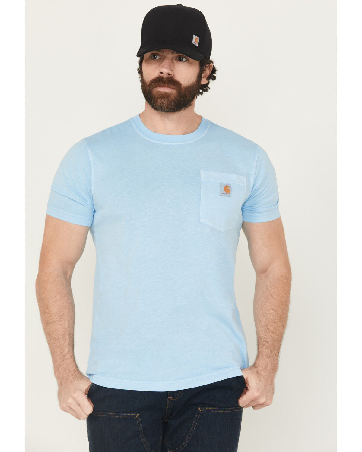 Carhartt Men's Relaxed Fit Lightweight Short Sleeve Pocket T-Shirt
