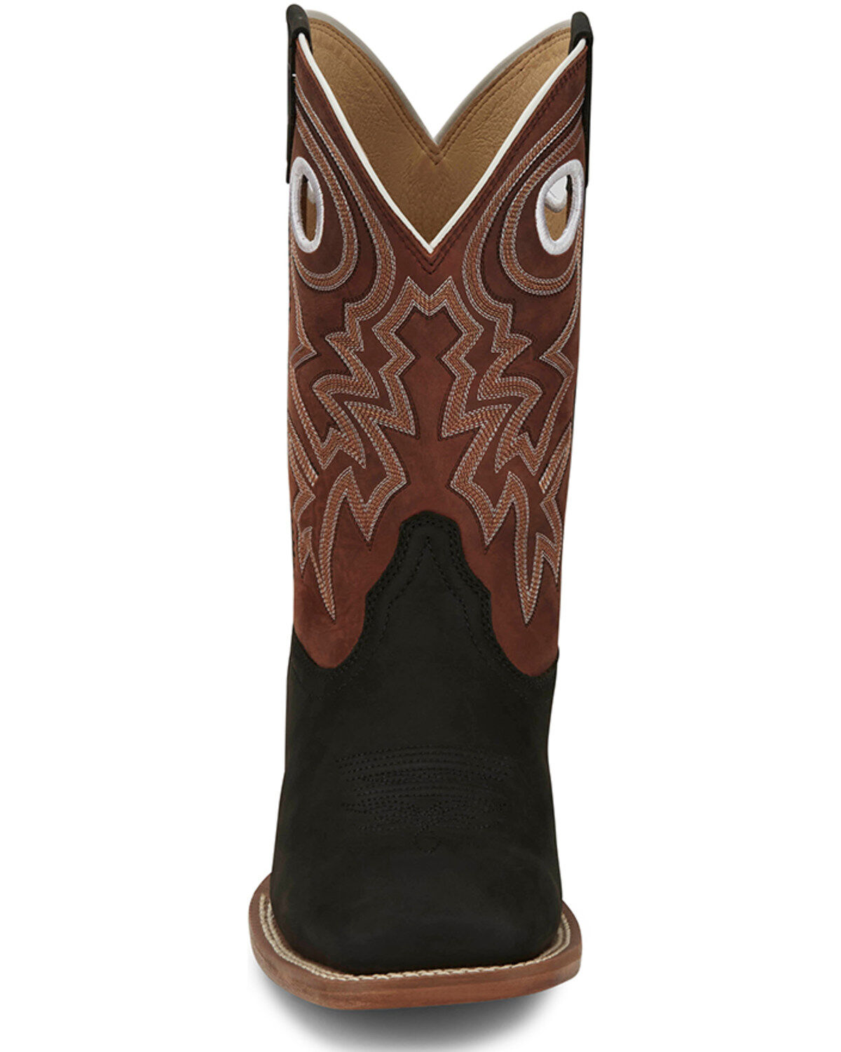 Justin Men's Big News Western Boots - Broad Square Toe