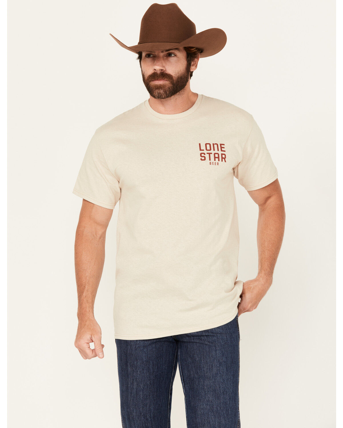 Changes Men's Lone Star Short Sleeve Graphic T-Shirt