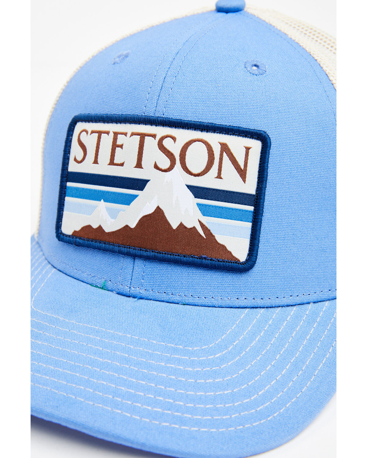 Stetson Men's Mountain Label Patch Trucker Cap