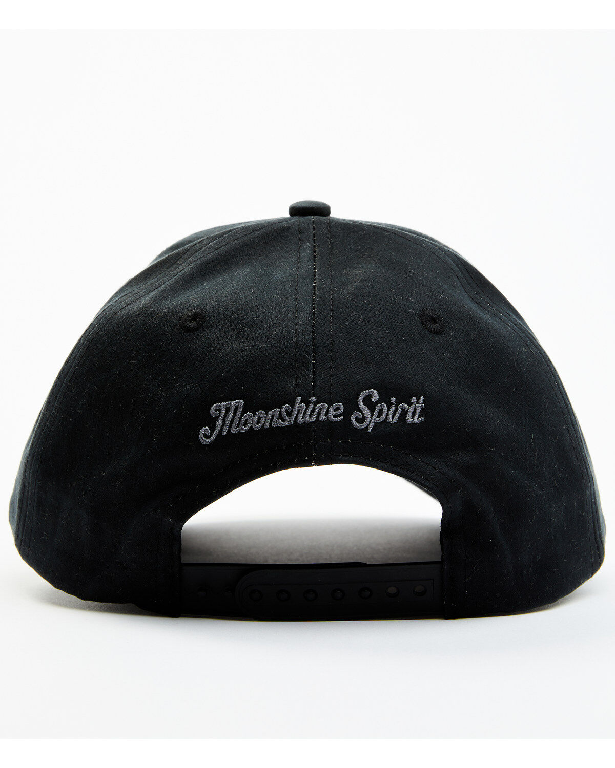 Moonshine Spirit Men's Black Whiskey Life Ball Cap