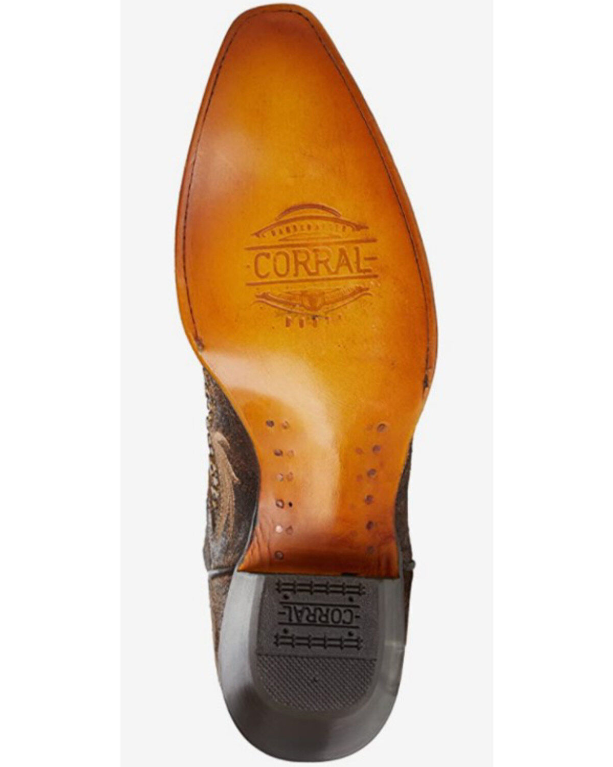 Corral Women's Embroidery & Studs Western Boots - Snip Toe