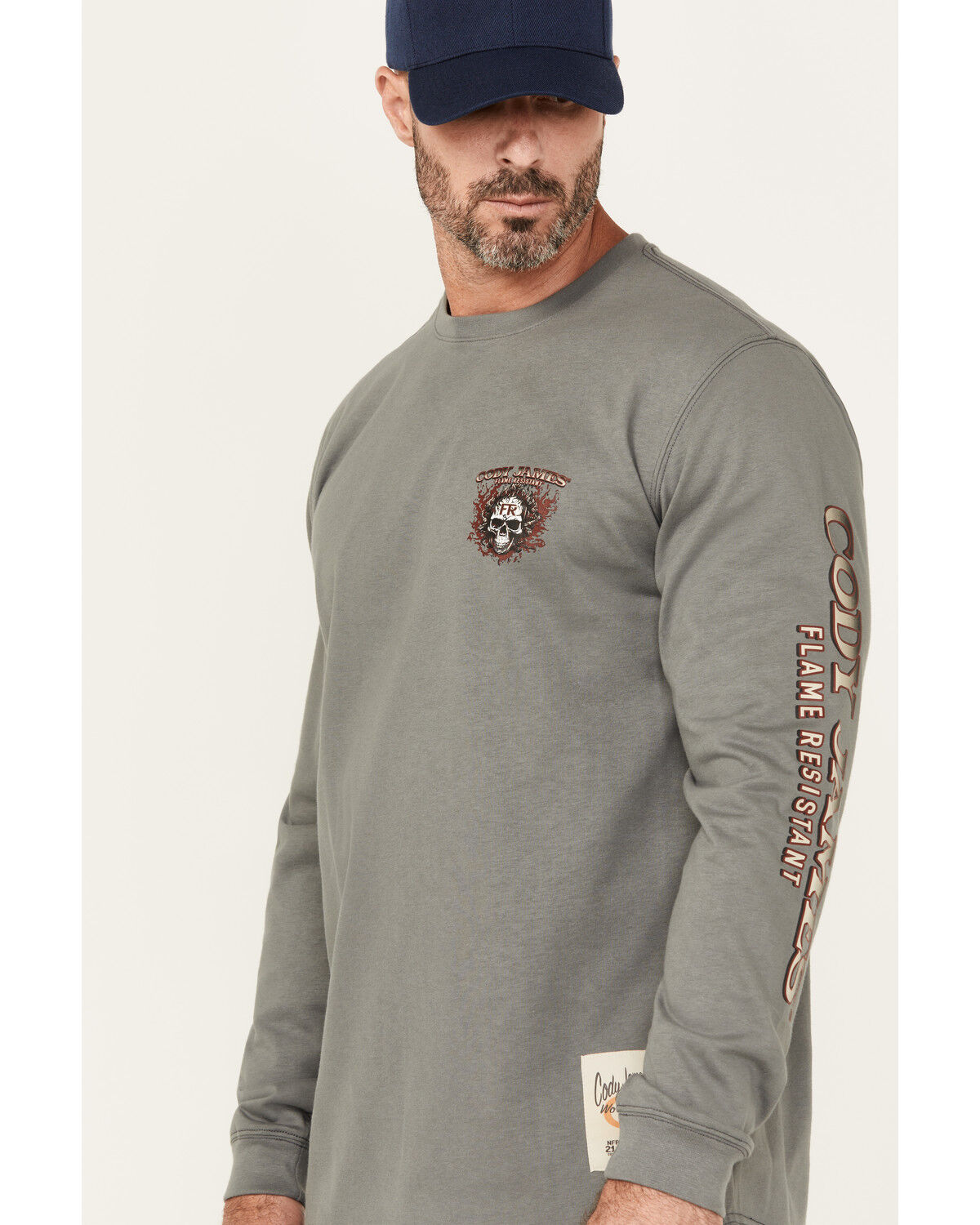 Cody James Men's FR Pyro Long Sleeve Graphic T-Shirt