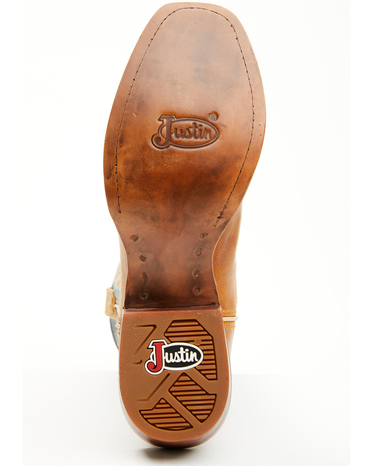 Justin Men's Show Off Western Boots - Square Toe