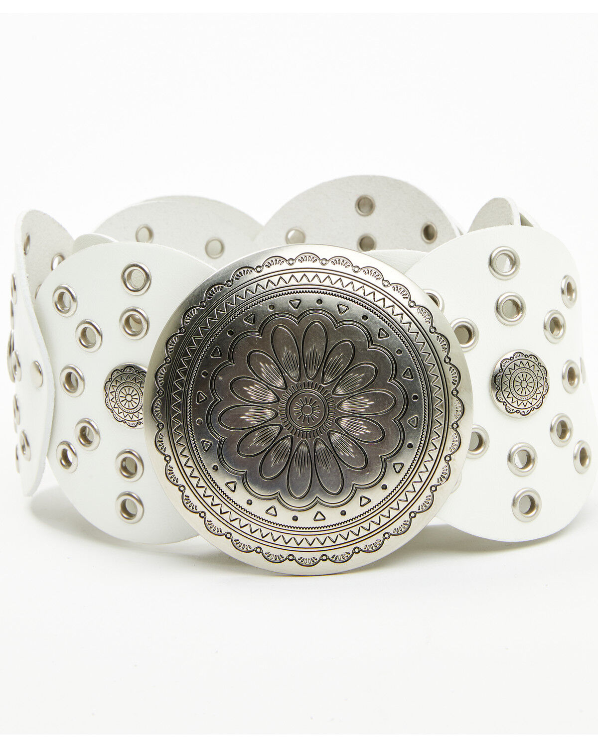 Shyanne Women's Willa Rounds Concho Belt
