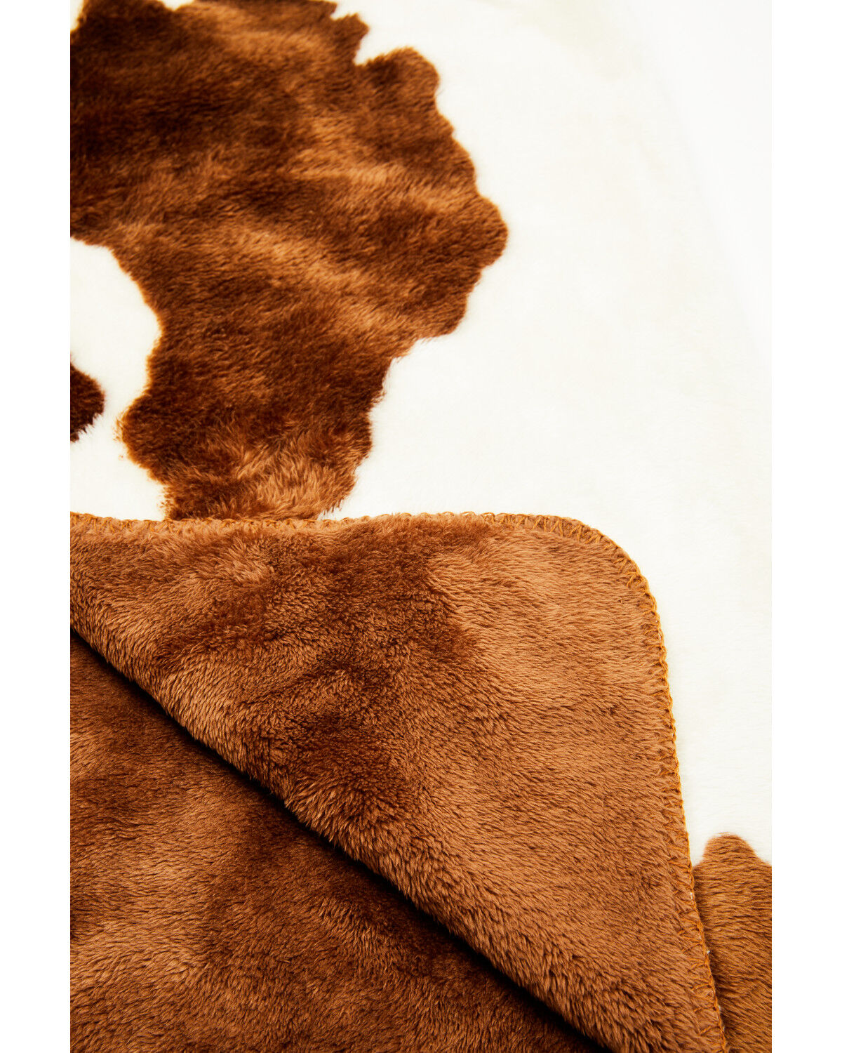 Boot Barn Cow Print Fleece Blanket