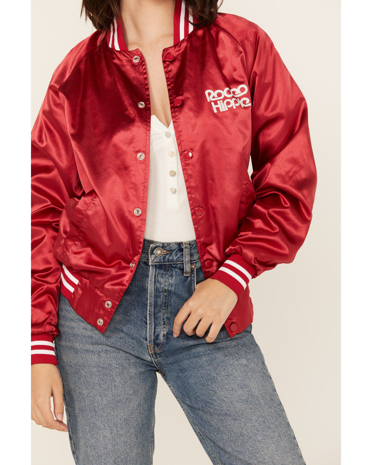 Rodeo Hippie Women's Country Club Bomber Jacket