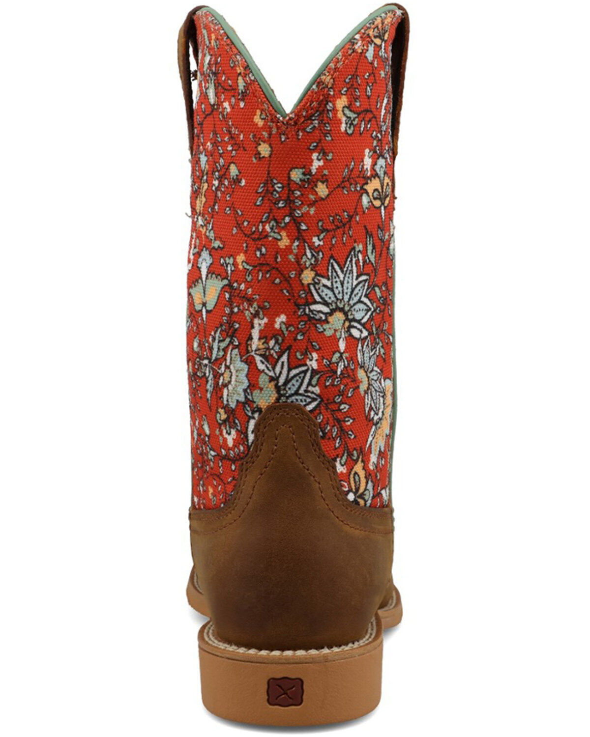Hooey by Twisted X Girls' Floral Western Boots - Broad Square Toe