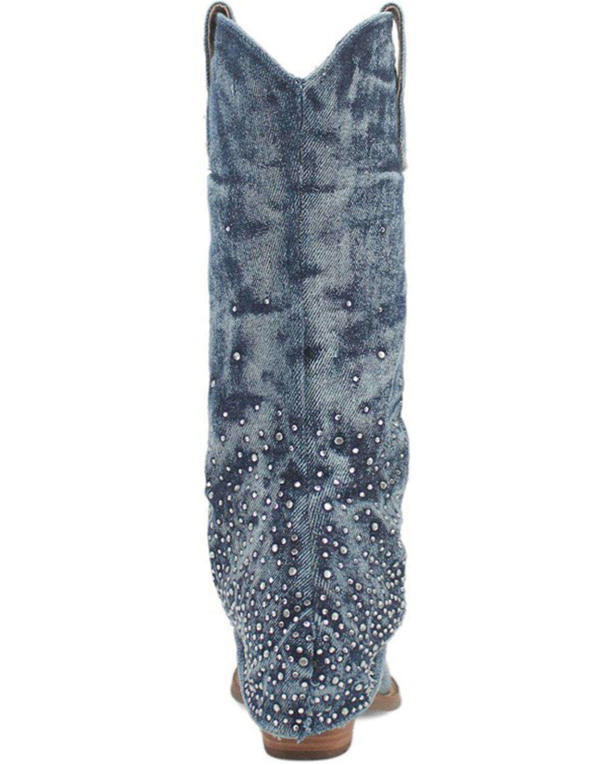 Dingo Women's Eye Candy Denim Western Boots - Round Toe