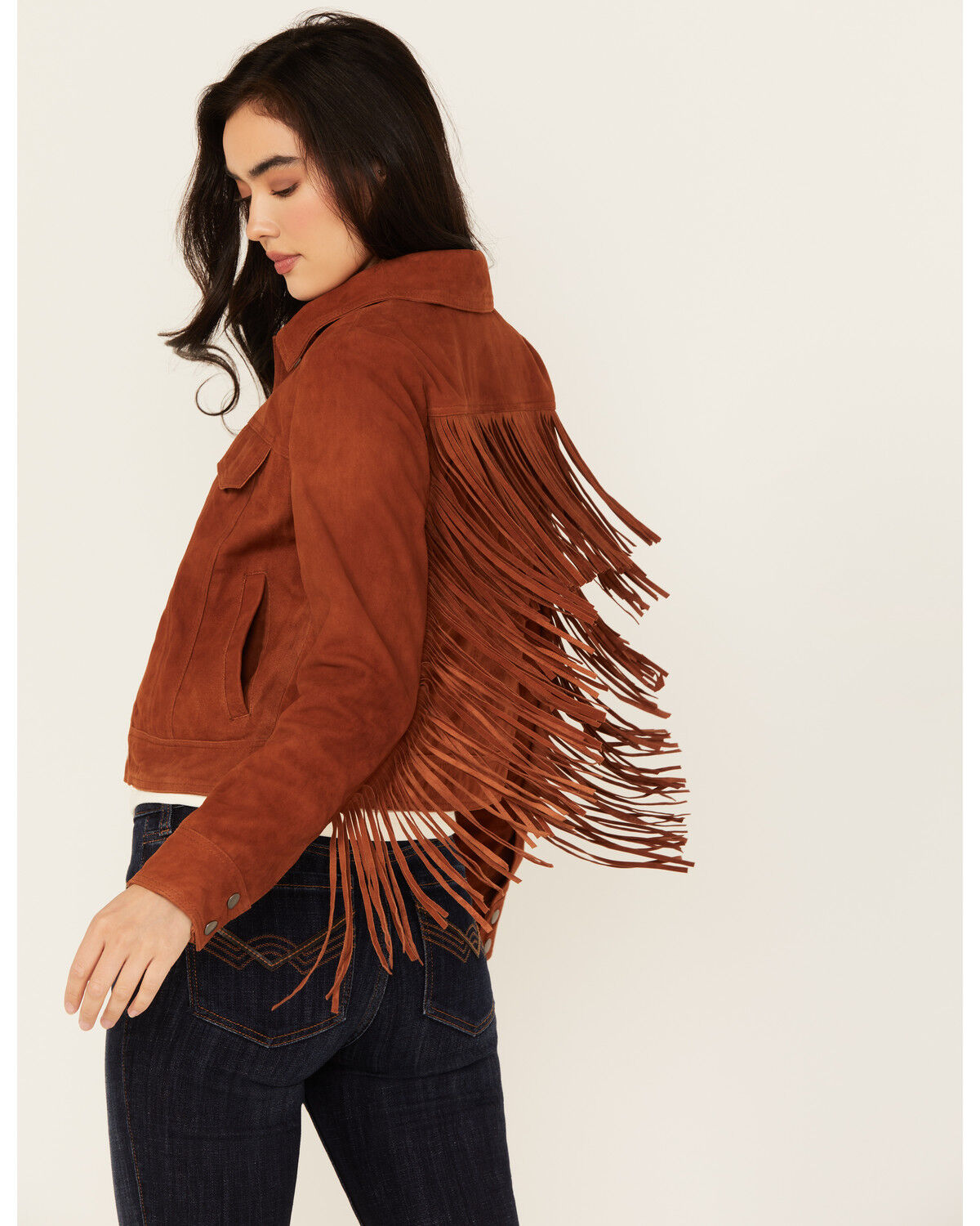 Idyllwind Women's Wynbrook Fringe Suede Jacket