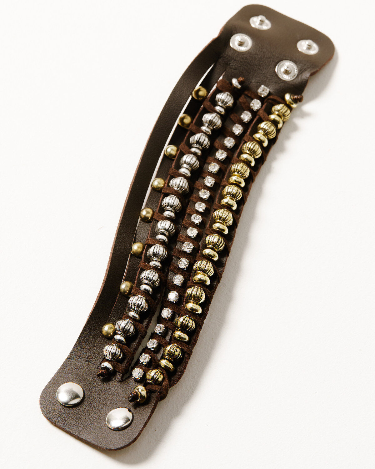 Shyanne Women's Wild Blossom Beaded Cuff Bracelet