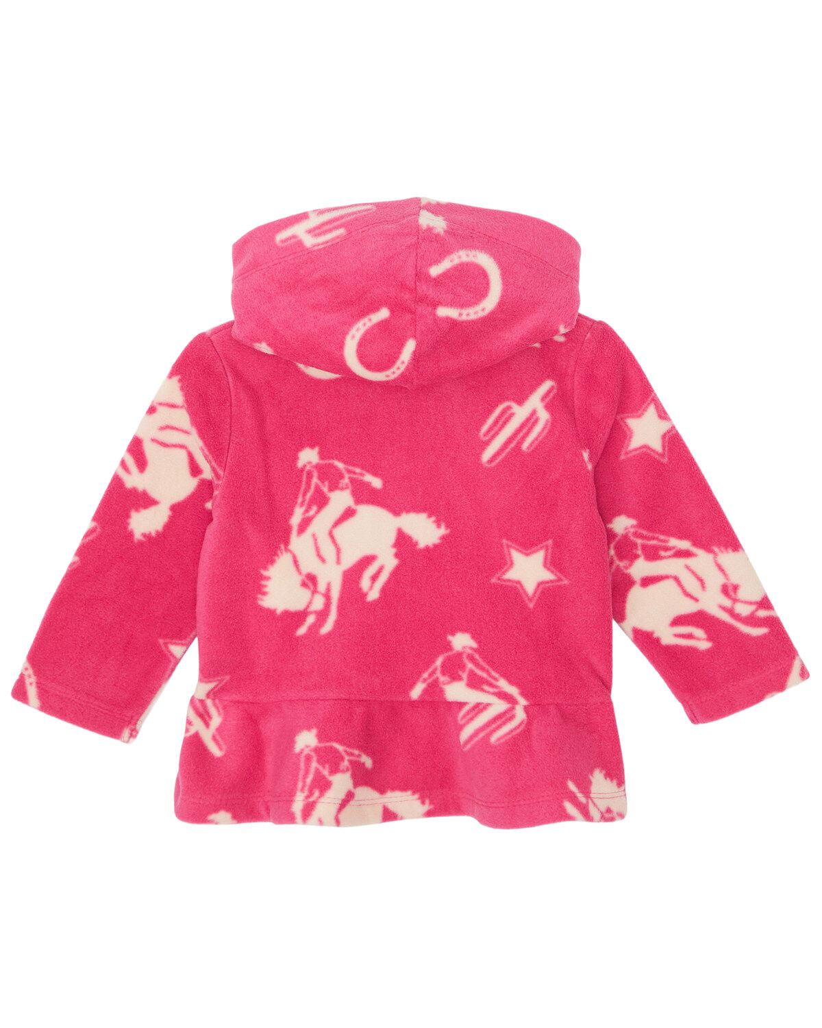 Wrangler Toddler Girls' Conversation Print Sherpa Jacket