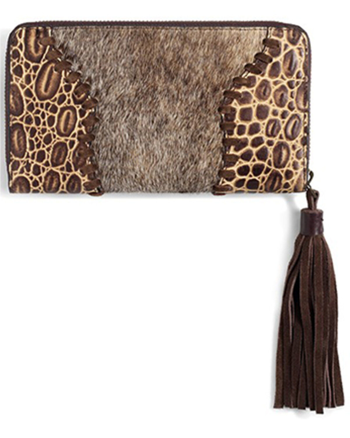 Ariat Women's Laney Crocodile Print Wallet