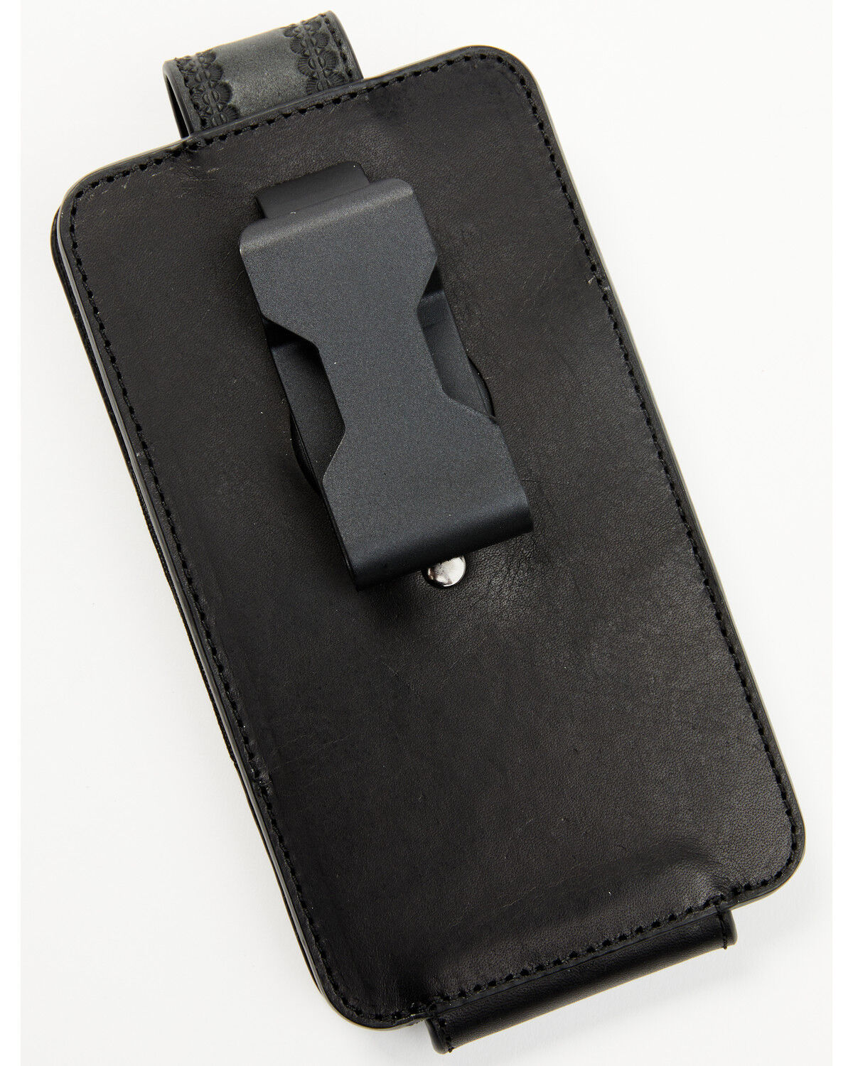 Cody James Men's Dwight Basketweave Tooled Cellphone Case