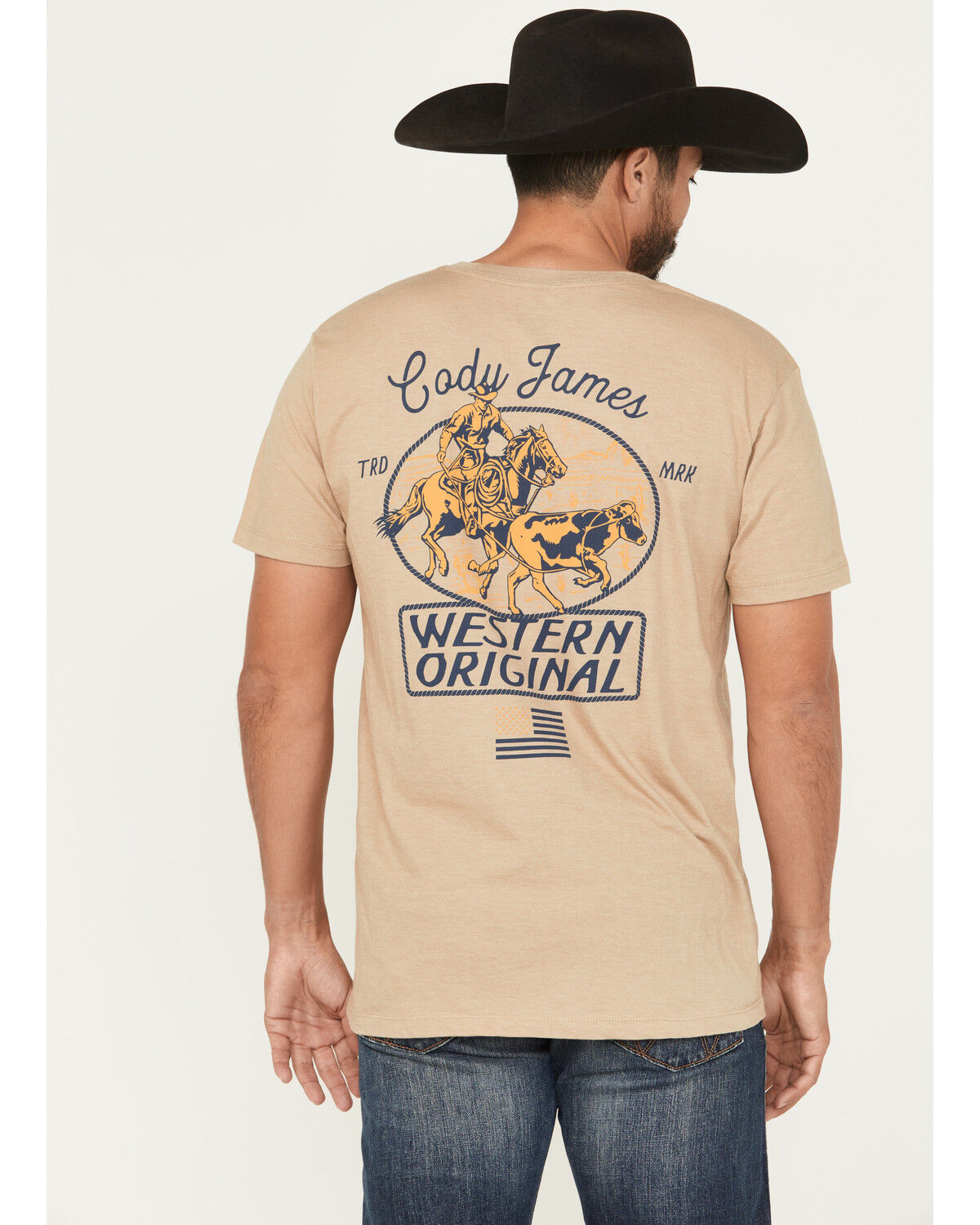 Cody James Men's Lasso Short Sleeve Graphic T-Shirt