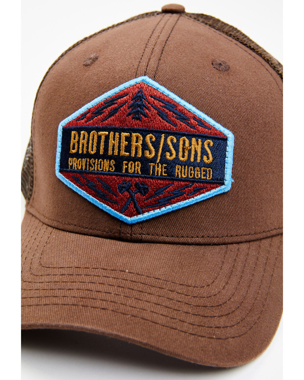 Brothers and Sons Men's Rugged Patch Ball Cap
