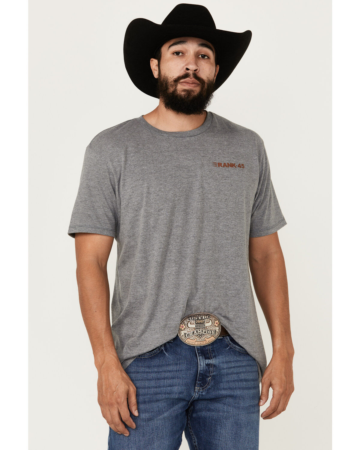 RANK 45® Men's Buck Off Short Sleeve Graphic T-Shirt