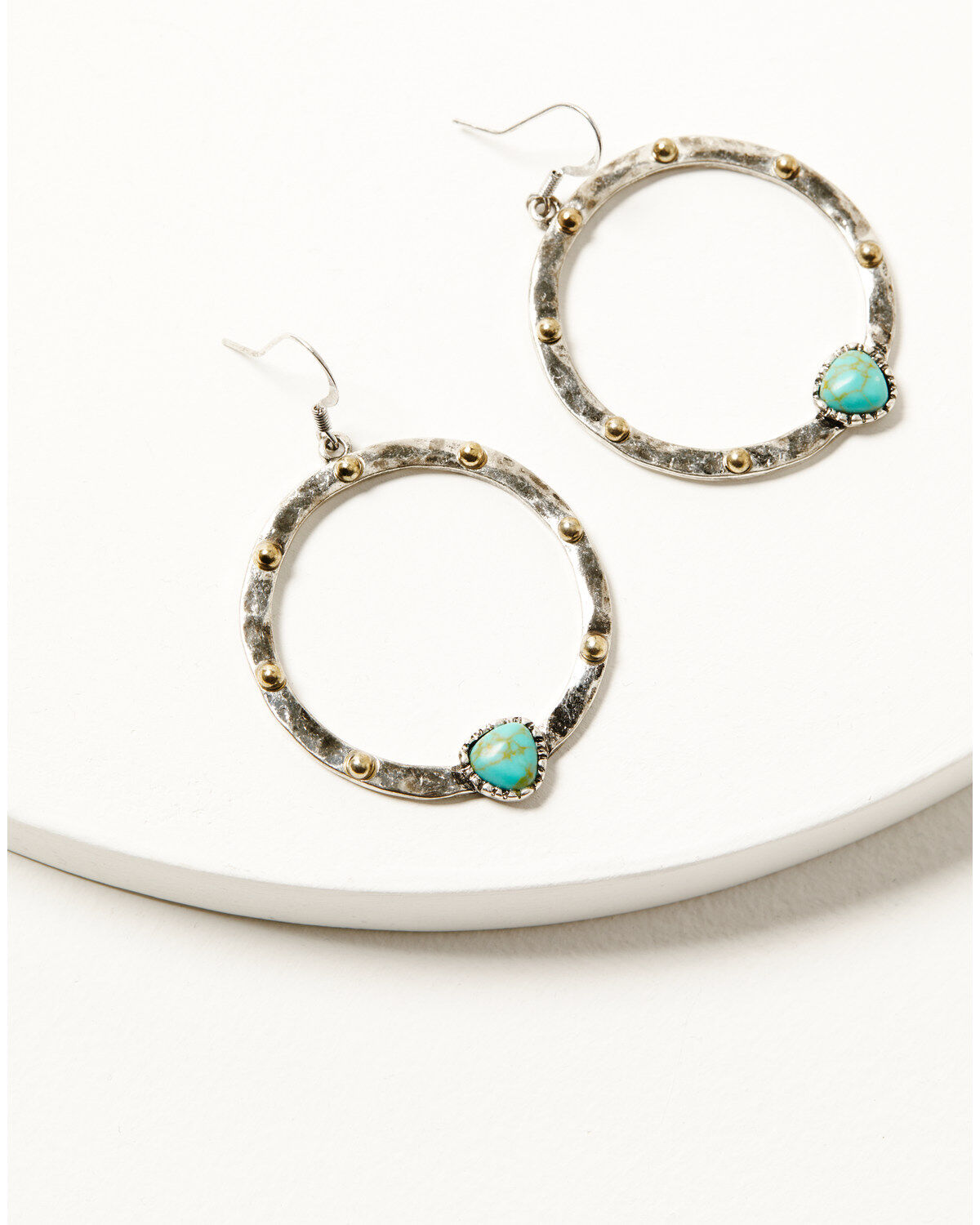 Shyanne Women's Americana Round Earrings