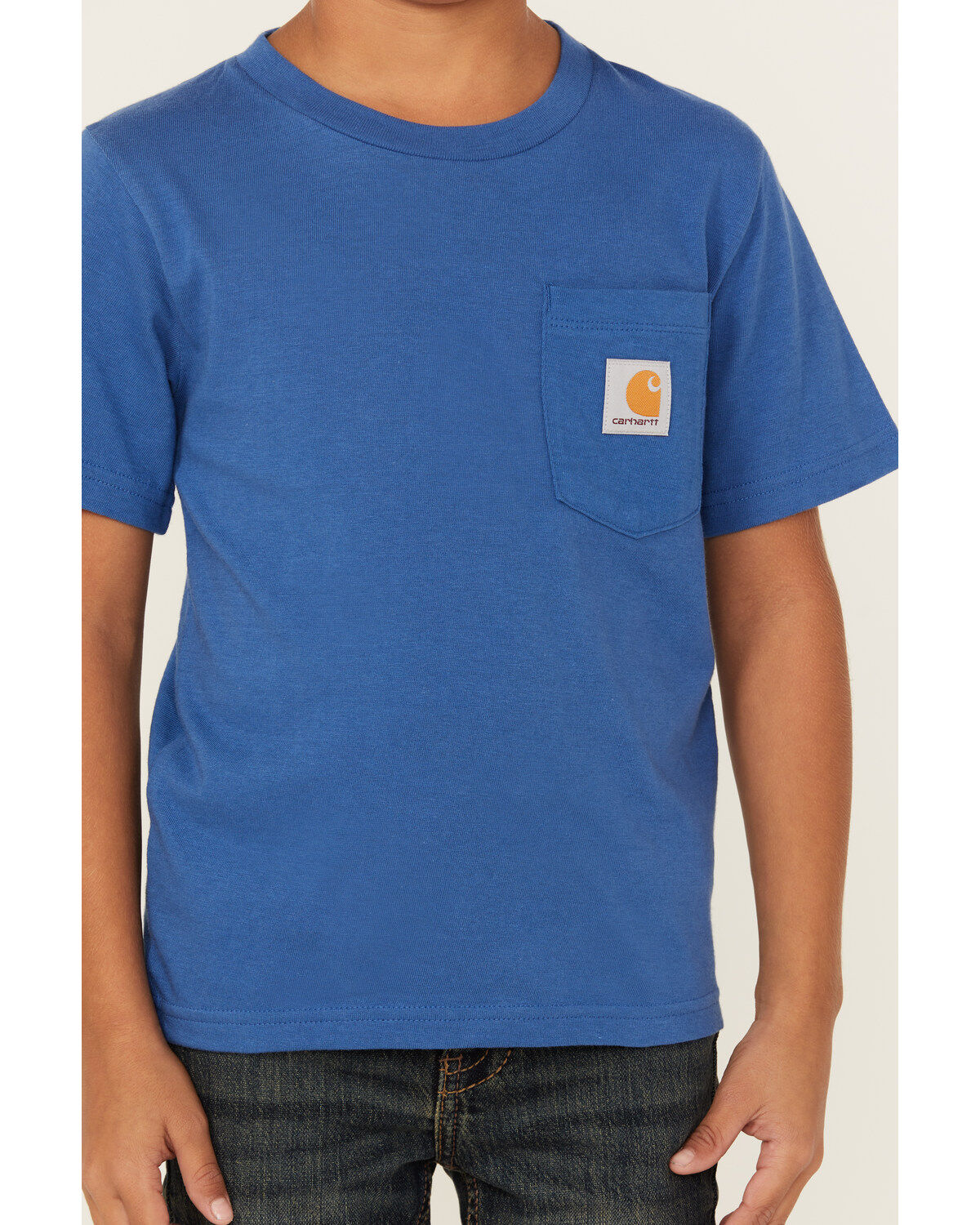 Carhartt Boys' Logo Pocket Short Sleeve T-Shirt