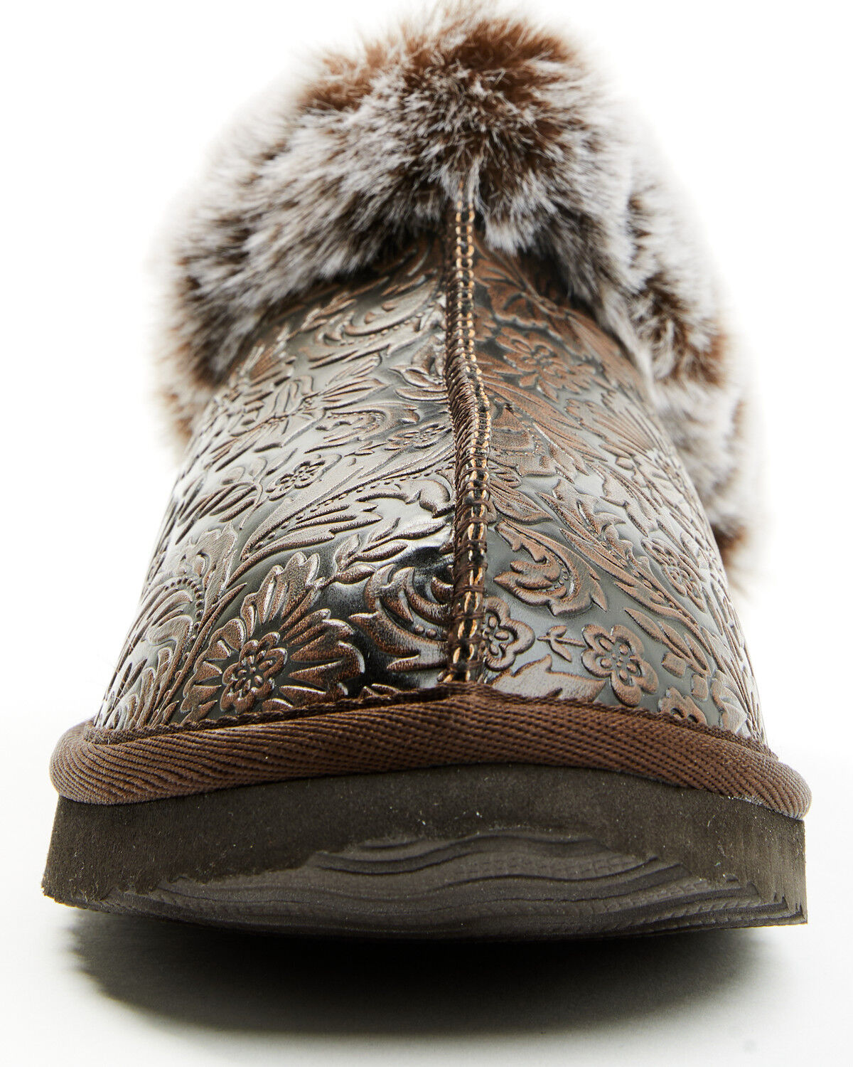 Very G Women's Lolly Embossed Slippers