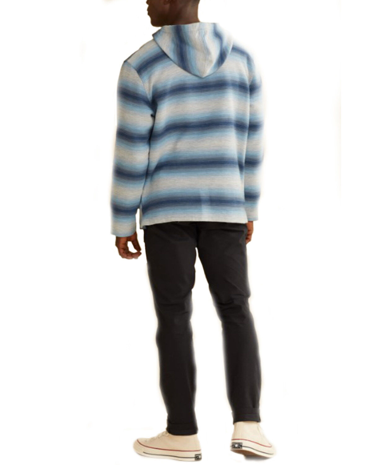 Pendleton Men's Driftwood Striped Print Hooded Sweatshirt