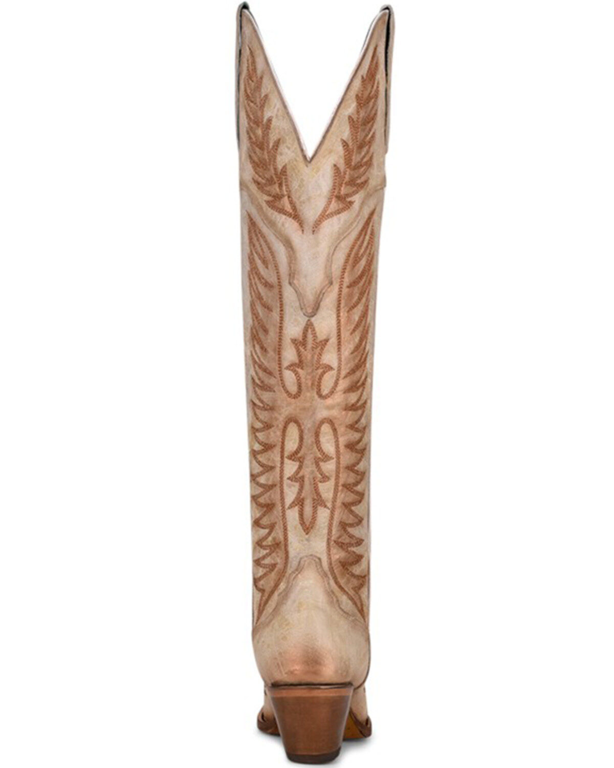 Corral Women's White Embroidery Western Boots - Round Toe