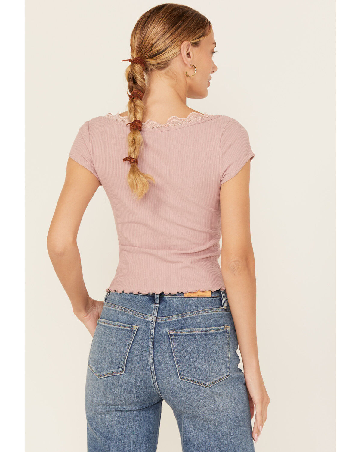 Free People Women's Classic Twist Short Sleeve Tee