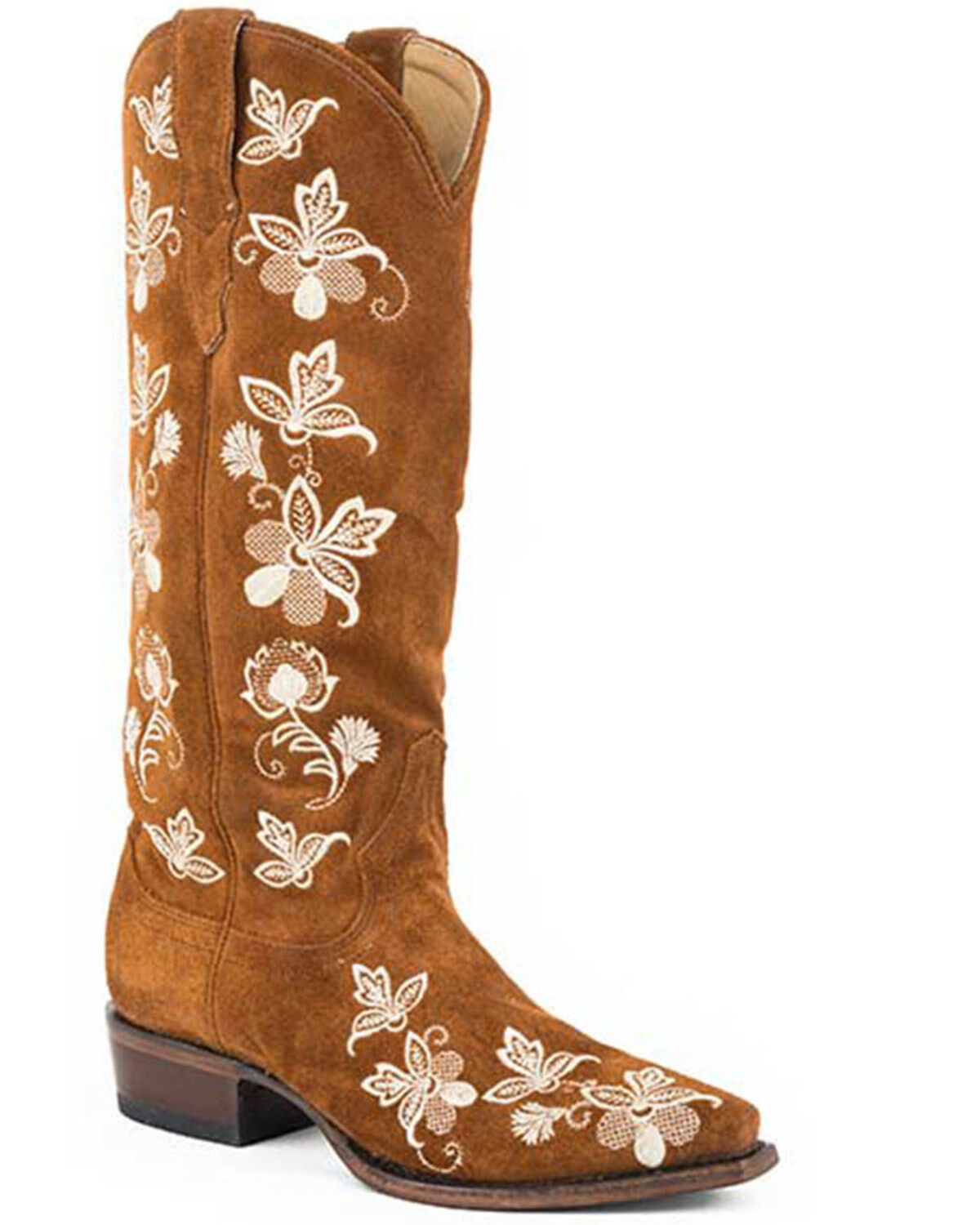 Stetson Women's Gabi Tall Western Boots - Snip Toe