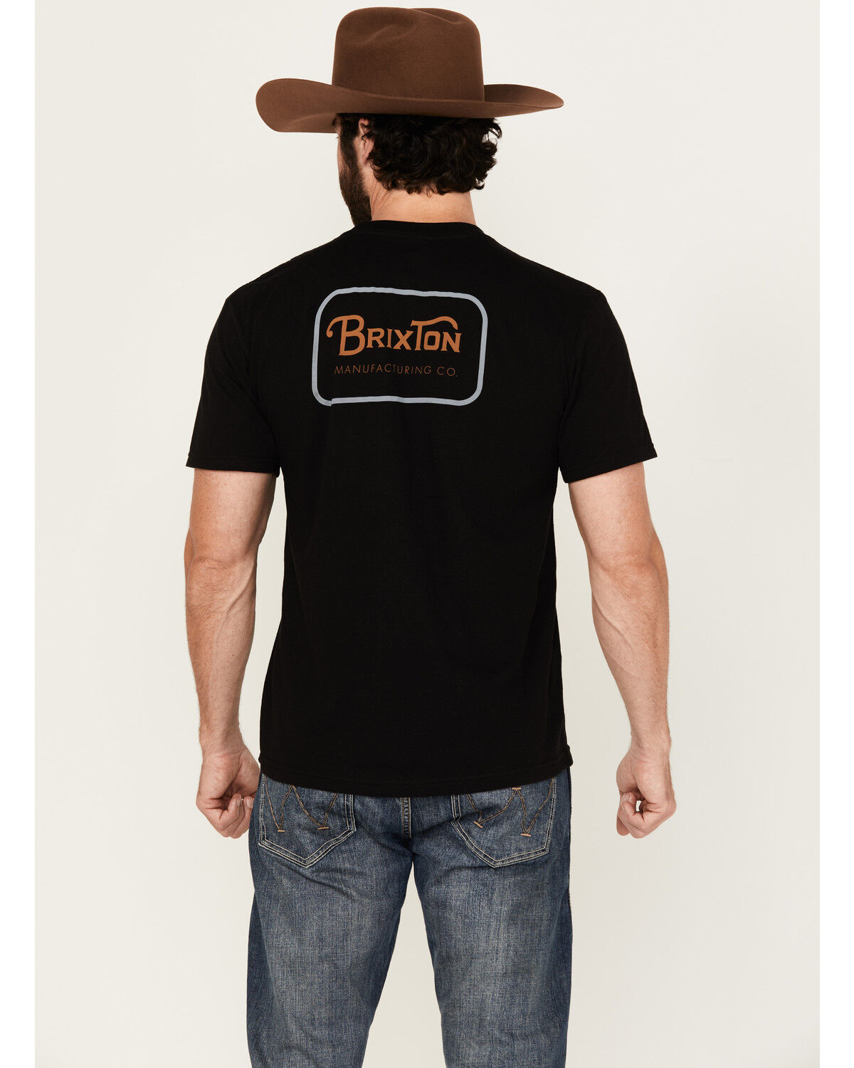 Brixton Men's Grade Logo Short Sleeve Graphic T-Shirt