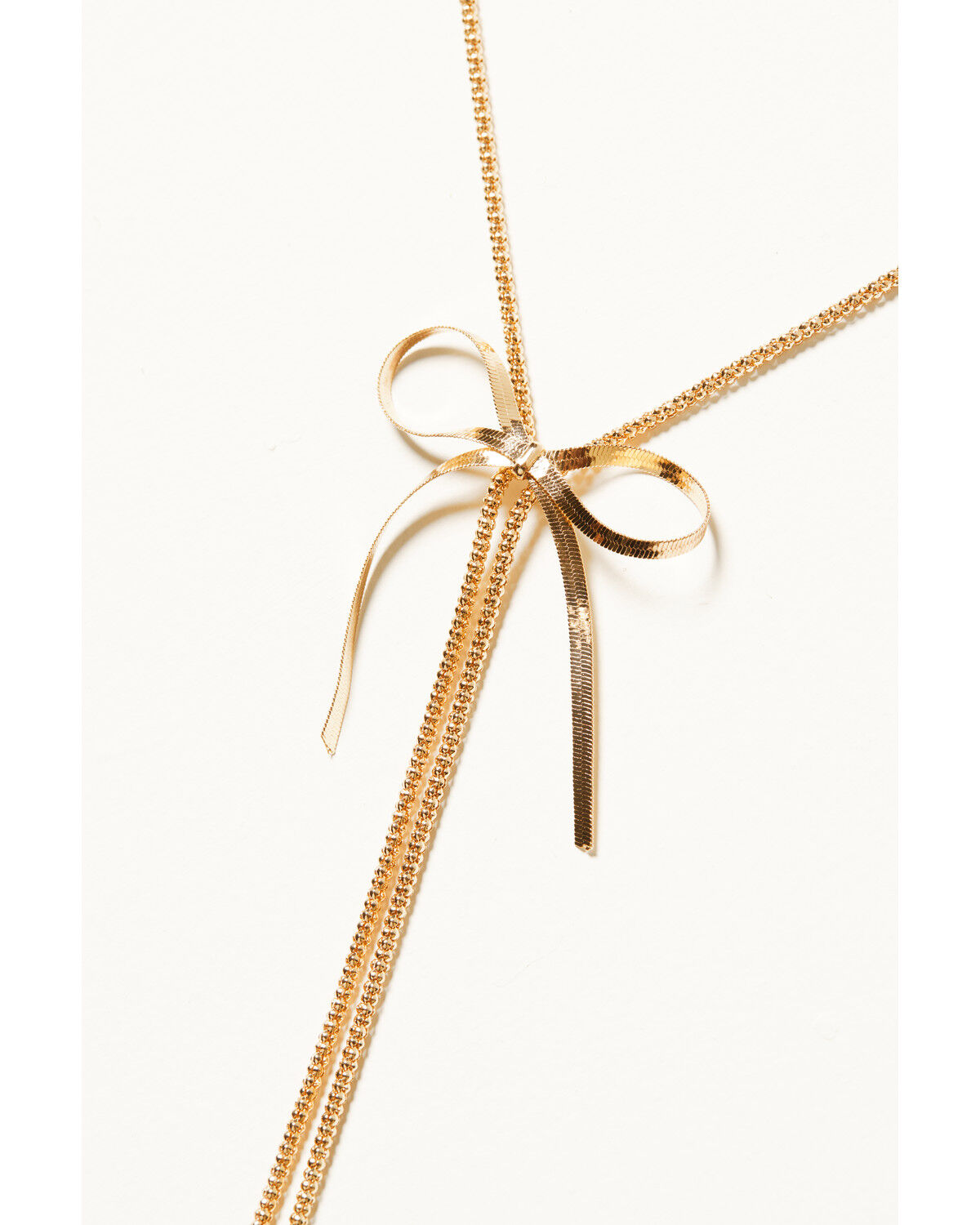 Shyanne Women's Layered Bow Bolo Necklace