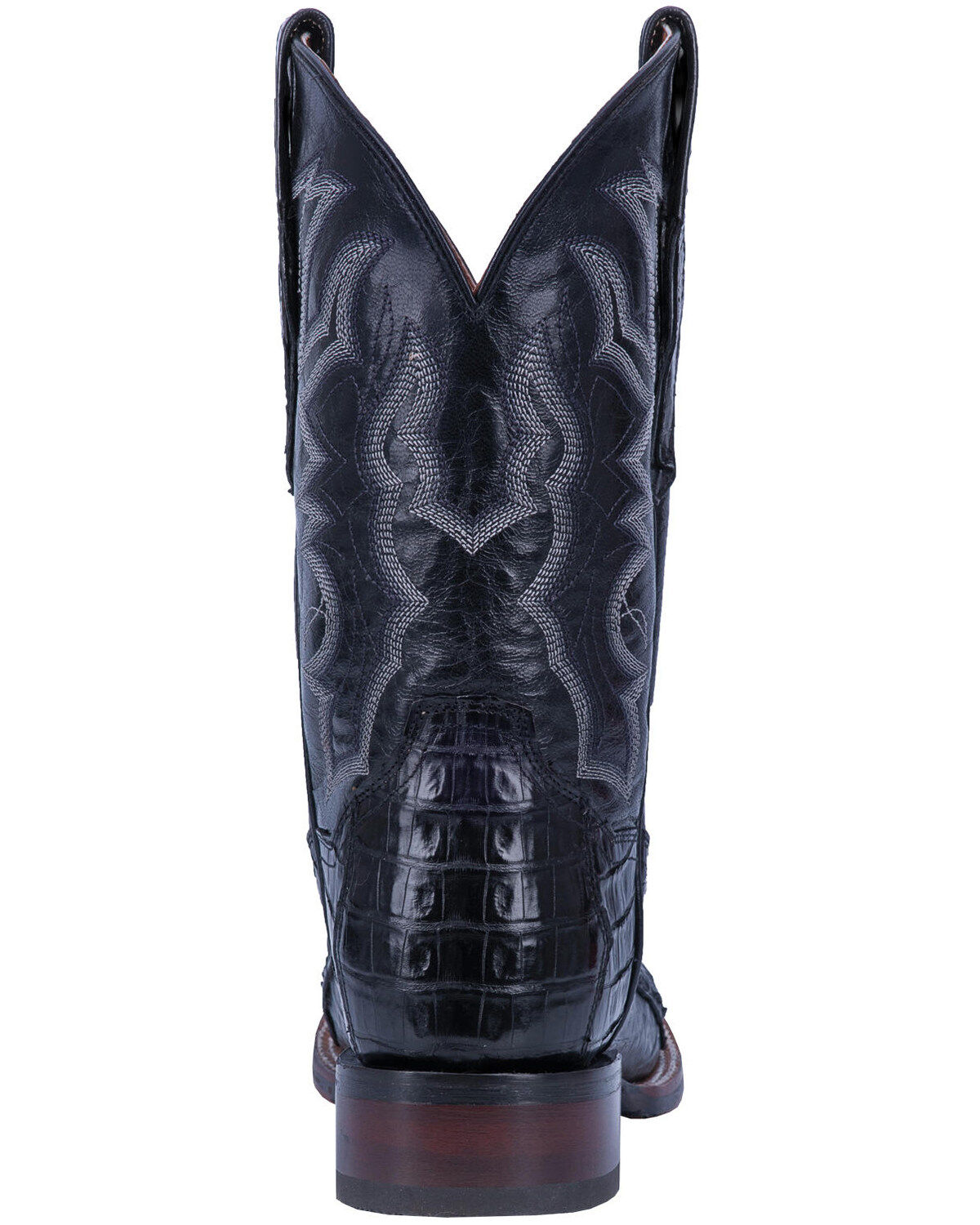 Dan Post Men's Kingsly Exotic Caiman Western Boots - Broad Square Toe