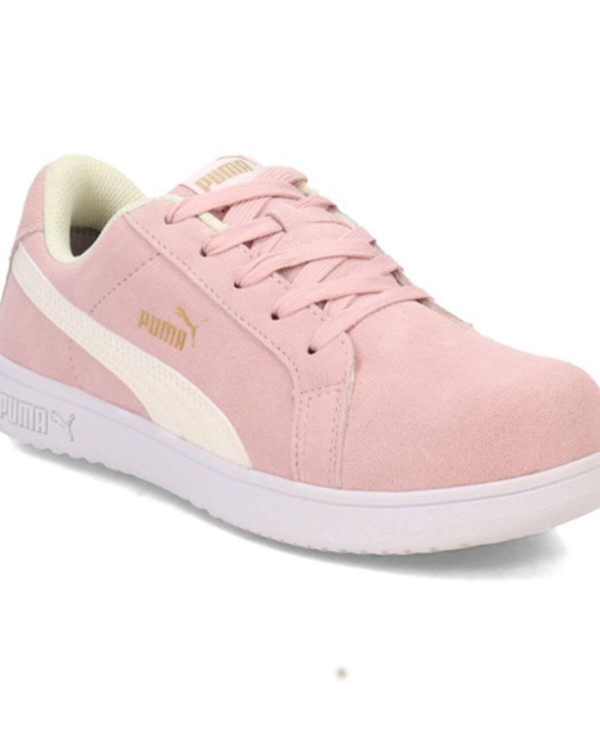 Puma Safety Women's Icon Suede Low EH Safety Toe Work Shoes - Composite Toe