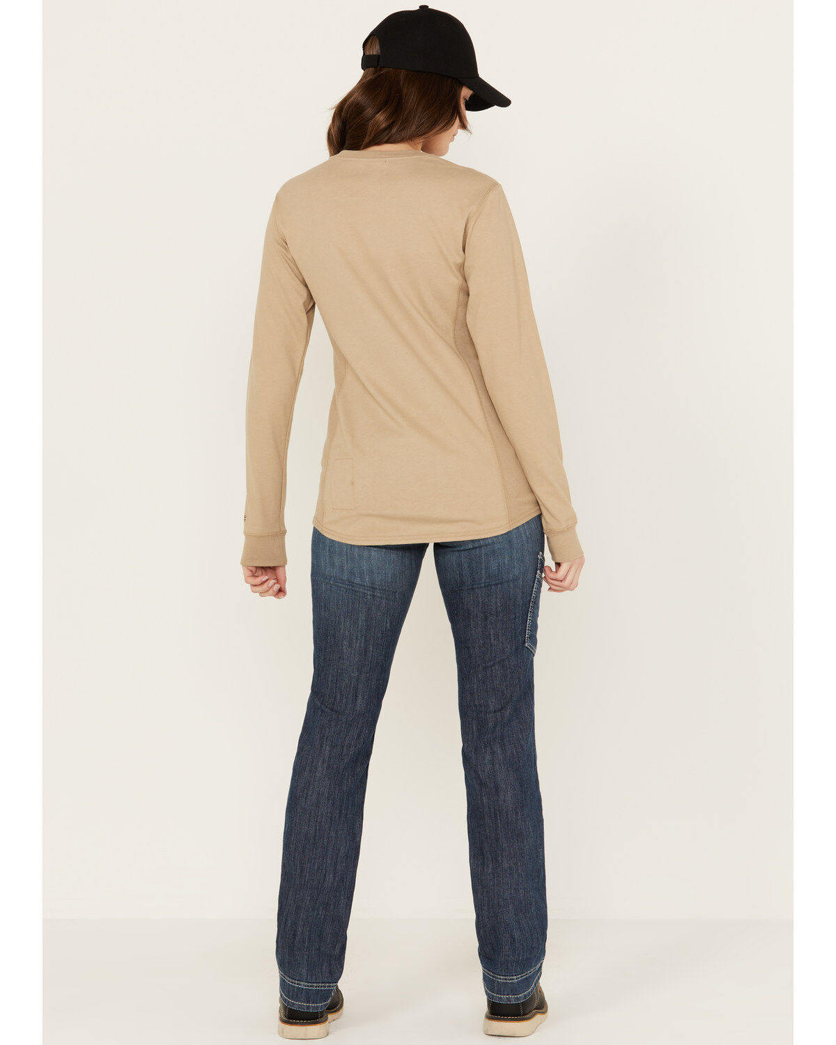 Ariat Women's FR Perfect Rise Duralight Stretch Straight Jeans