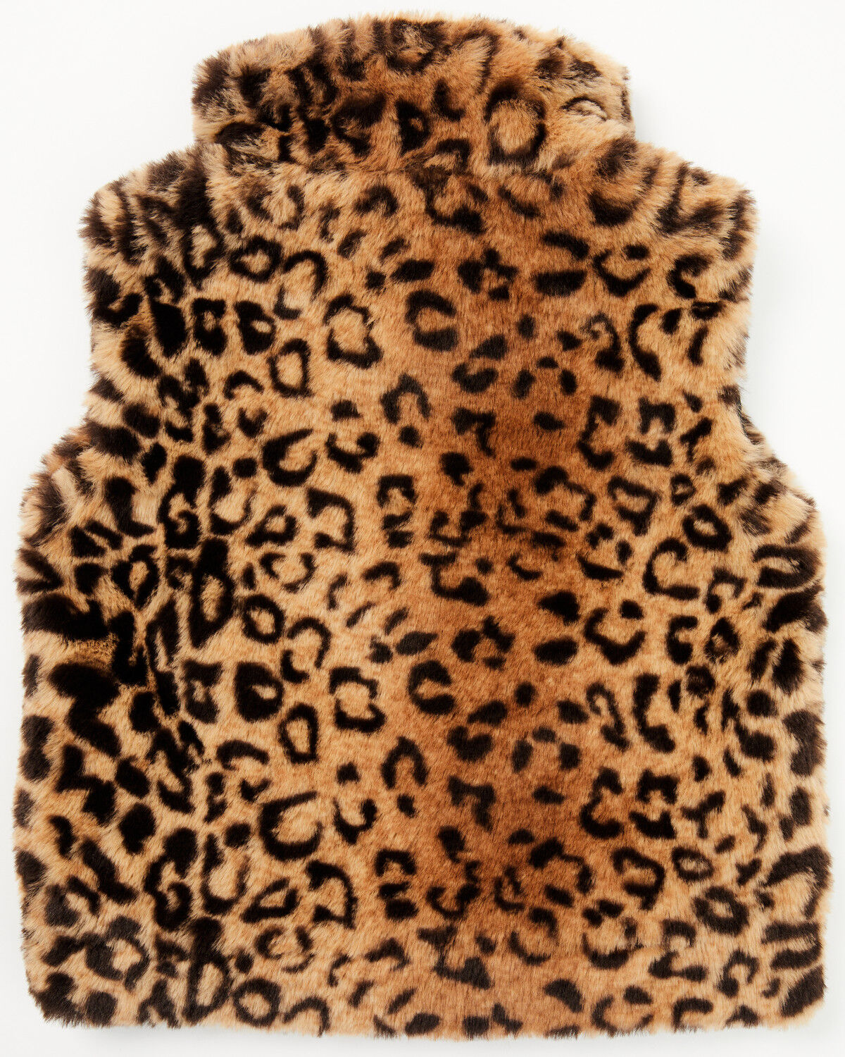 Urban Republic Little Girls' Jaguar Print Faux Fur Vest