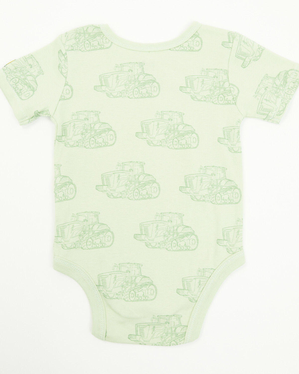 John Deere Infant Boys' Double Duty Tractor Short Sleeve Onesie