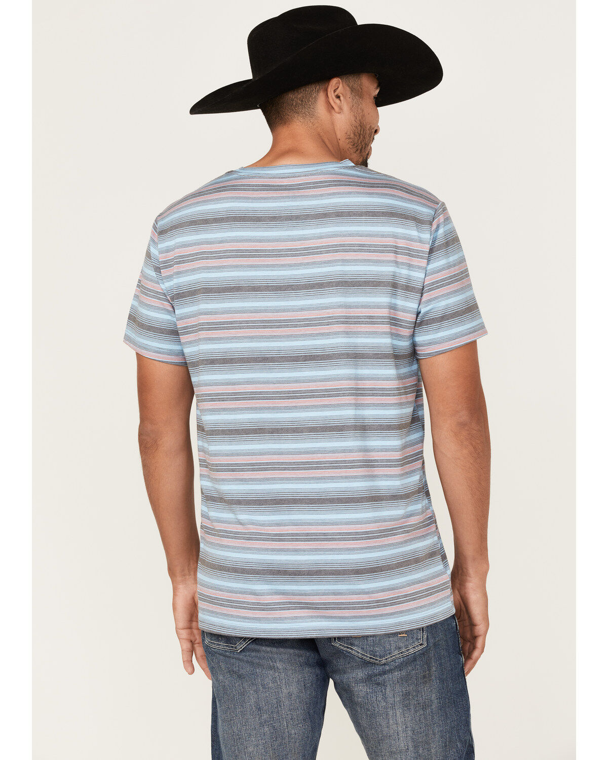 Rock & Roll Denim Men's Dale Brisby Stripe T-Shirt