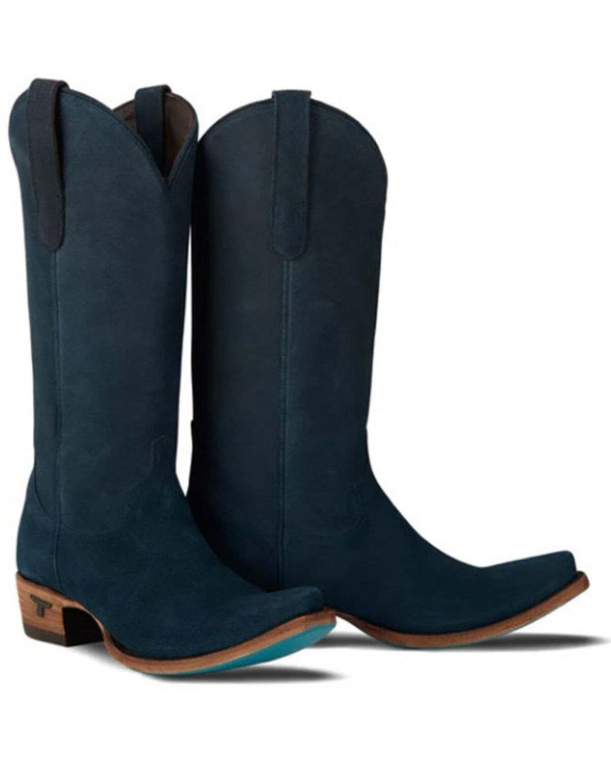 Lane Women's Emma Jane Suede Tall Western Boots - Snip Toe