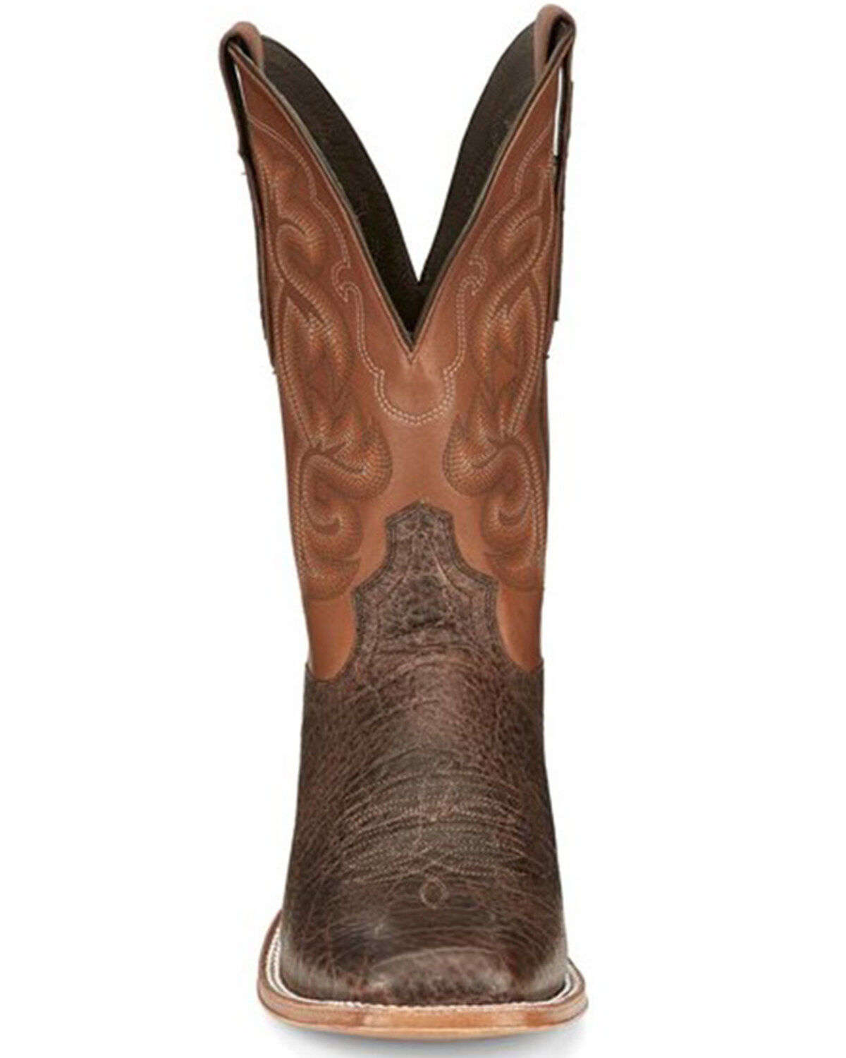 Tony Lama Men's Rowel Safari Cowhide Leather Western Boots - Square Toe