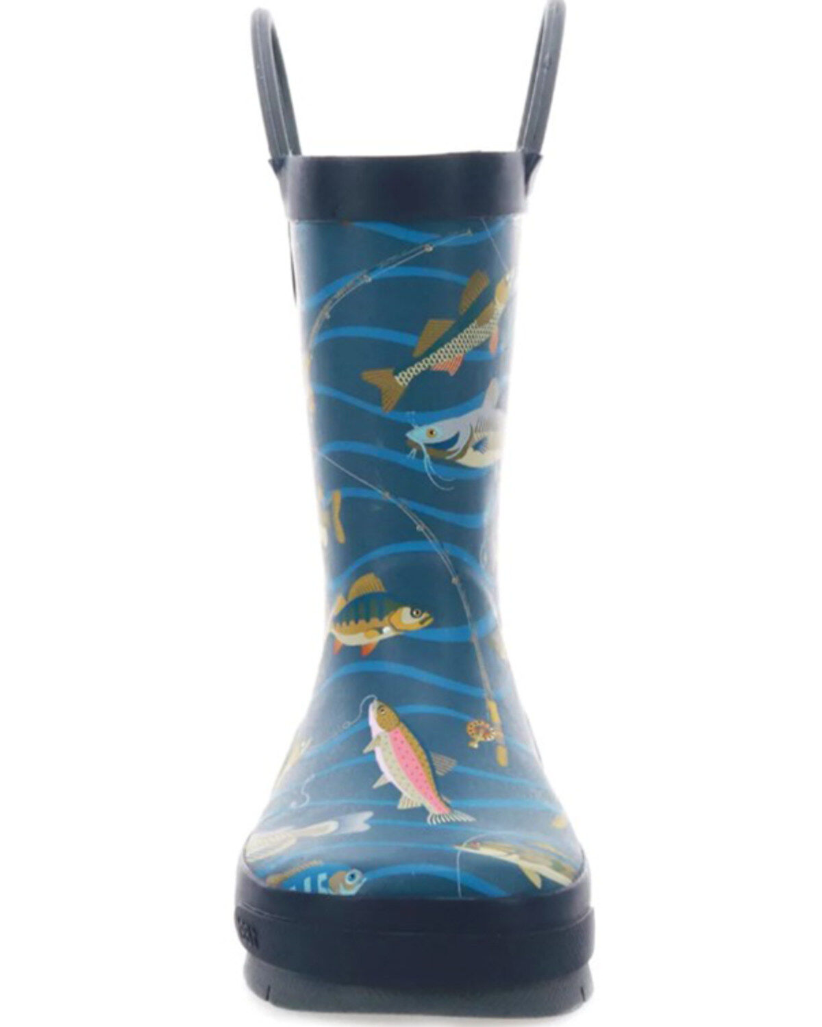 Western Chief Boys' Gone Fish'n Rain Boots