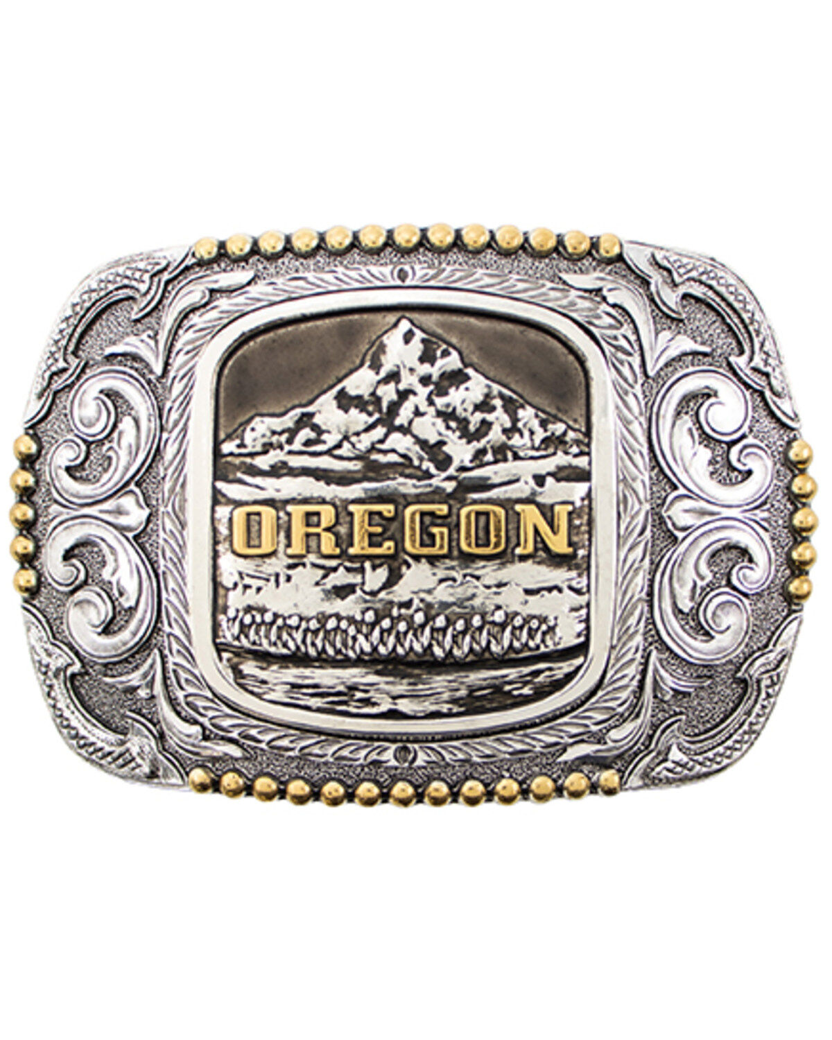 Cody James Men's Oregon Two-tone Belt Buckle