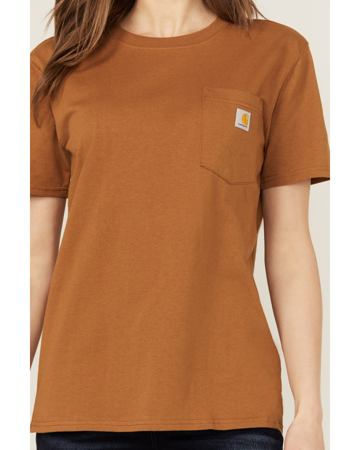 Carhartt Women's Loose Fit Heavyweight Short Sleeve Pocket Tee